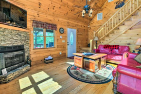 Bryson City Cabin Rental with Views and Hot Tub